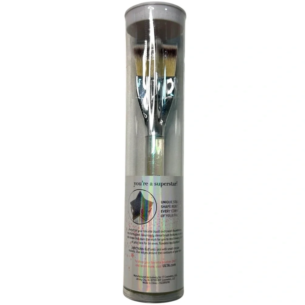 IT Cosmetics Superstar Foundation Brush Ulta Limited Edition NWT Sealed